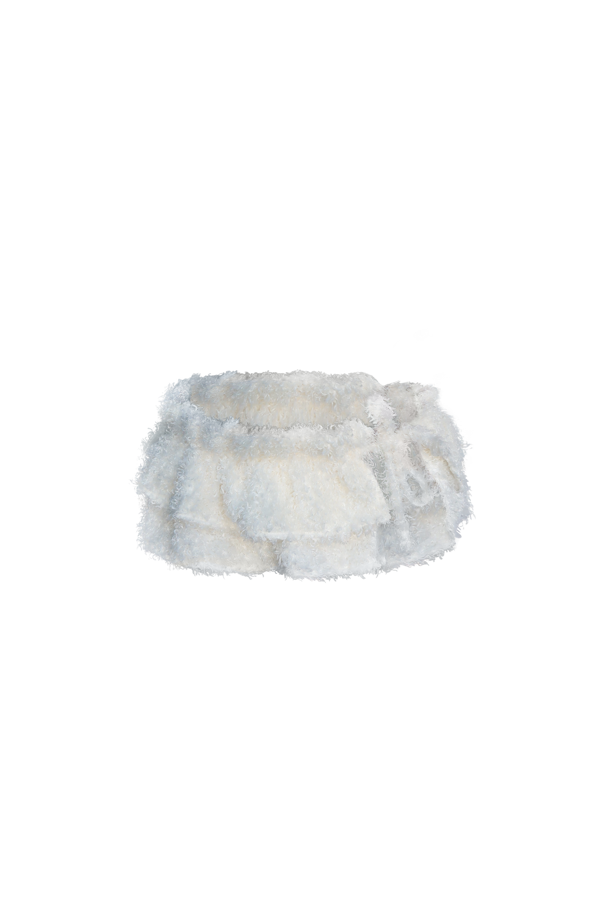 I <3 White Mini Skirt Cover Up